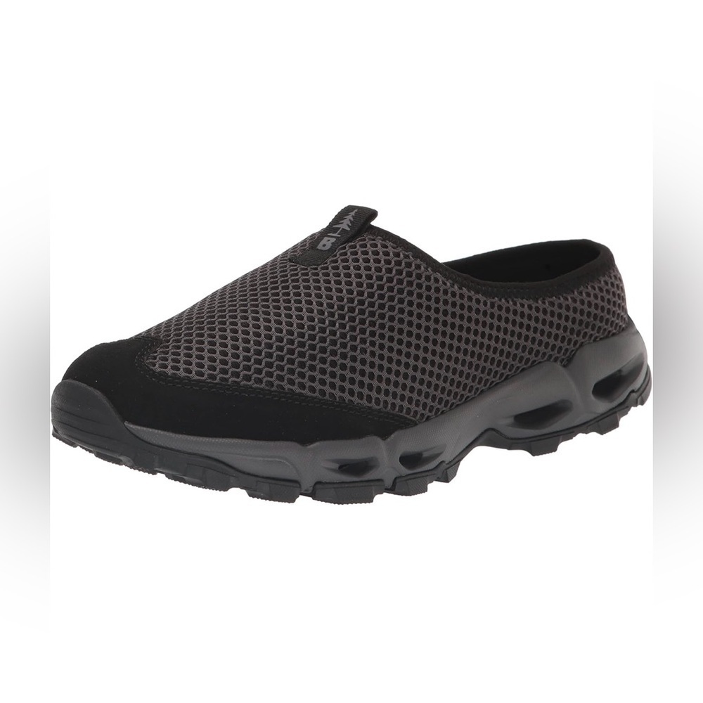 BASS OUTDOOR Women's Aqua MESH Slide Hiking Shoe, Asphalt, US 7
